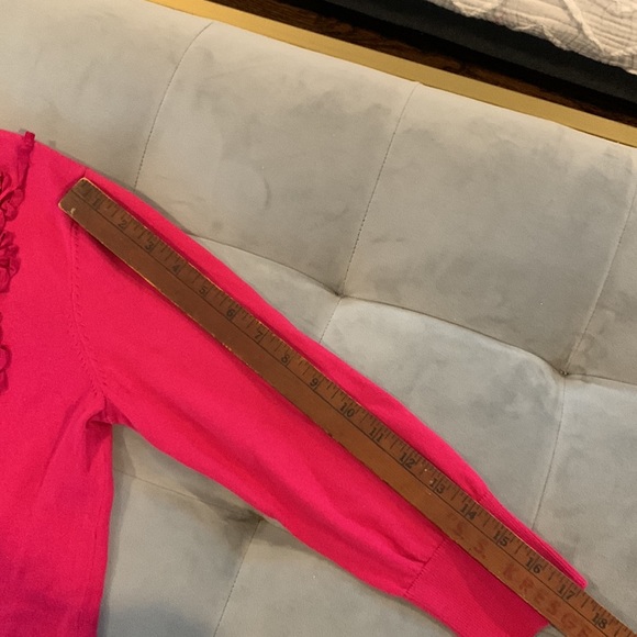 Anne Klein Sport Bright Magenta Cardigan Small - Picture 11 of 11